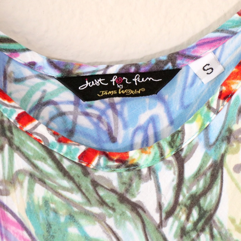 Jams World maxi Lilly dress in Eden print - Picture 9 of 12